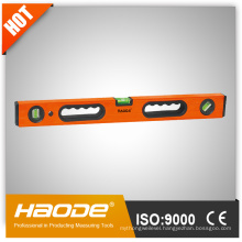 Heavy duty box aluminium spirit level